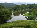 修学院離宮（隣雲亭から浴竜池を臨む）