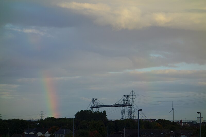 File:Transporter Bridge Rainbow.jpg