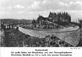 English: Bend of death on Szklarska Poreba - Swieradow highway (old postcard) Polski: Zakręt Śmierci (stara pocztówka)