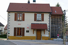 Ang Town Hall sa Le Val-de-Gousenans