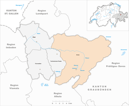 Arosa – Mappa