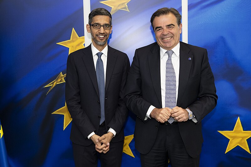 File:Pichai-Schinas meeting (2023).jpg