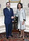 with Saad Hariri