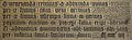 * Nomination Latin inscription, Predella of the altar of Coronation of the Virgin Mary, Bishops chapel, Basilica Seckau, Styria, Austria. --Dnalor 01 16:35, 9 September 2014 (UTC) * Promotion Sharpness is not at its best, but considering the object it is ok for QI IMO. --Cccefalon 18:41, 9 September 2014 (UTC)