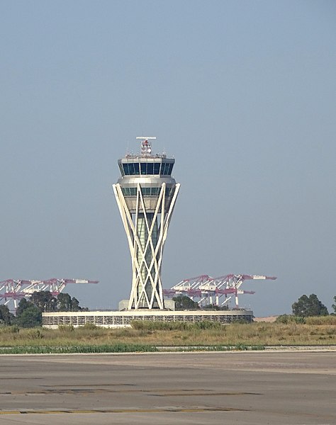 File:Barcelona El Prat Control tower 01.jpg