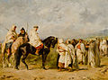 Ежен Фромантен. «Зупинка в пустелі», 1867 р.