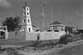 Lighthouse within the walls of Fort Oranje