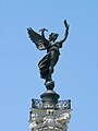 Statue on top of the column