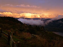 Sunset from the Klamath River Overlook