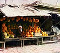 vânzător de pepeni în 1910 în Samarkand