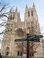 Façana de la Catedral Nacional de Washington (The Washington National Cathedral)