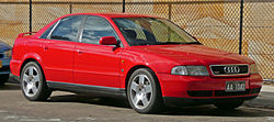 1996–1999 Audi A4 (8E) quattro sedan (Australia)