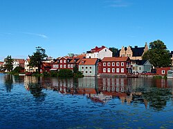 The Eskilstuna River and Eskilstuna Oldtown