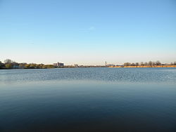 Looking across Meadow Lake.