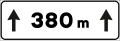 Length of a danger or a prescription (in meters)