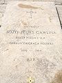 The tombstone of archbishop Jozef Gawlina.