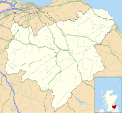 Reston is located in Scottish Borders