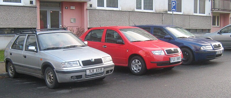 File:Škoda Felicia+Fabia+Octavia.jpg