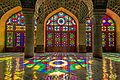 Inside the Nasir ol Molk Mosque.