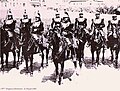 Cuirassiers à Narbonne, le 19 juin 1907.