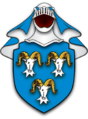 Arms of the Aubrey Family described in Desolation Island