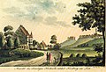 Ansicht des ehemaligen Hochzolls nebst Friedberg am Lech, 1827