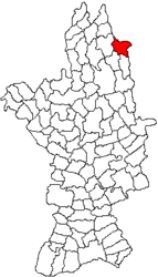 Bărăști – Mappa