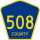 County Route 508 Spur marker