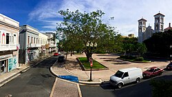 Plaza La Convalecencia in the main town square.