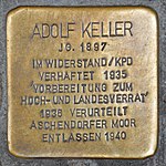 Stolperstein für Adolf Keller (Kaiser-Joseph-Straße 167)