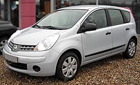 2007–2008 Nissan Note (Europe, pre-facelift)