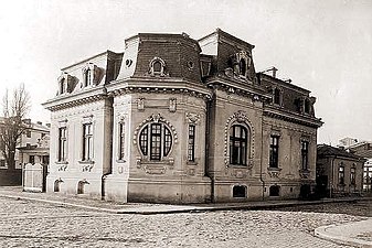 Mix de Beaux Arts și Art Nouveau - Casa Romulus Porescu de Dimitrie Maimarolu (1905)[78]