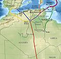 Trans-Mediterranean Pipeline et Greenstream.