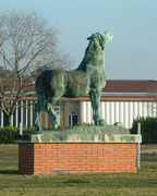 Cheval de bronze d'Emmanuel Frémiet