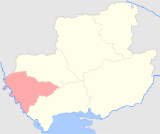 Location in the Kherson Governorate