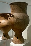 Amphore-pithos au cavalier. Paros, 650-600 NAMA Athènes