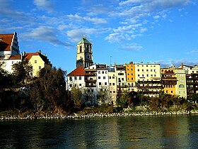 Horizonte de Wasserburg am Inn