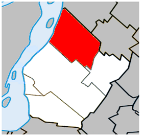 Lage in der Agglomeration Longueuil