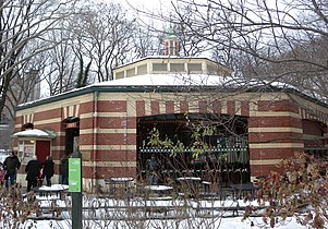 Central Park Carousel at Central Park in New York City.