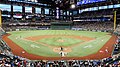 A photograph of a baseball diamond