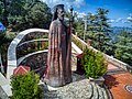 The statue of Archbishop Makarios III near the Kykkos Monastery