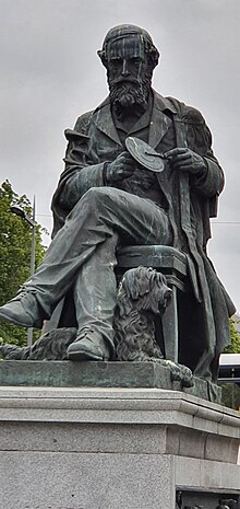 Statue of James Clerk Maxwell in George Street, Edinburgh.jpg