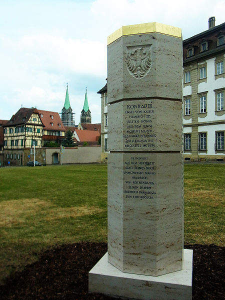 File:Stauferstele Bamberg.jpg