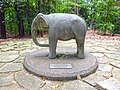 Swan House (Atlanta) - Ambrose from the garden of Hunter Perry 1887-1969 (plaque)