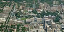 ☎∈ University of Toronto grounds, viewed from the CN Tower.