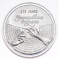 20 Euro coin Germany 2018ː275 Jahre Gewandhausorchester