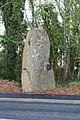 Le menhir de Bellevue.