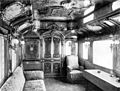 The interior of the Salon railway car of Kaiser Wilhelm II
