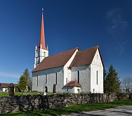 De kerk van de stad Türi