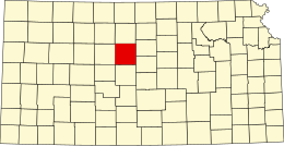 Contea di Russell – Mappa